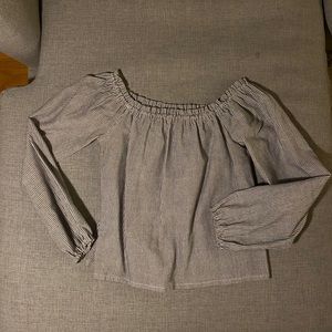 Brandy off the shoulder top